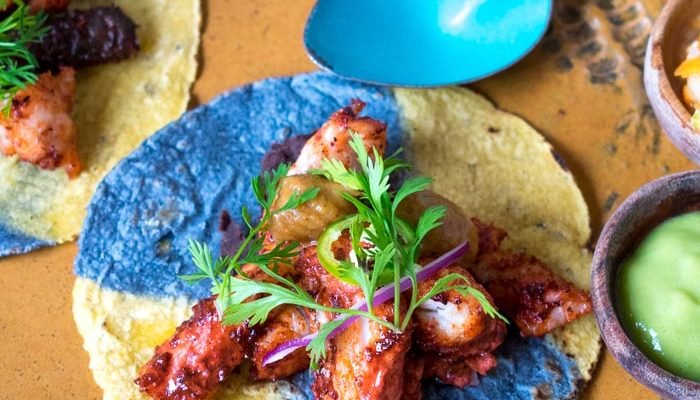 tierra y cielo plato